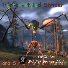 Hunter-styled Strider and Strider-styled Hunter