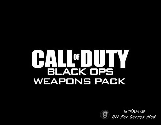 Black Ops Weapon Pack