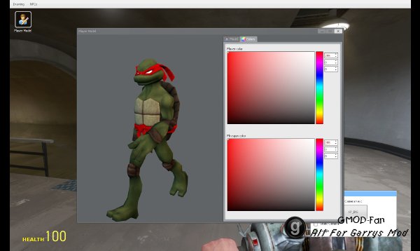 Teenage Mutant Ninja Turtle Playermodels