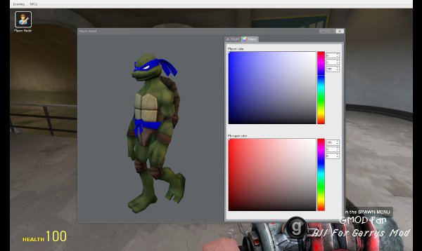 Teenage Mutant Ninja Turtle Playermodels