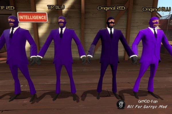 Colourable TF2 Mercenaries