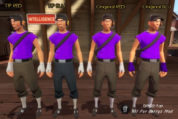 Colourable TF2 Mercenaries