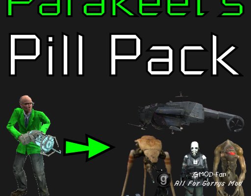 Parakeet's Pill Pack