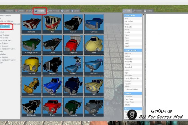 Fallout pre-war driveable vehicles