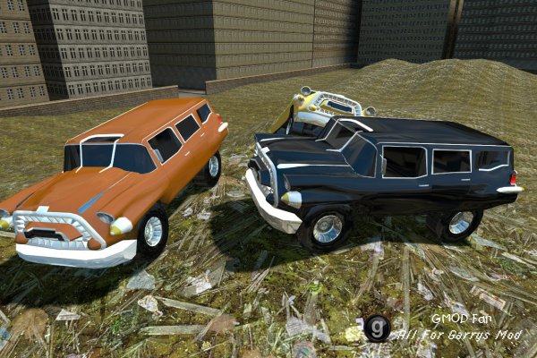 Fallout pre-war driveable vehicles