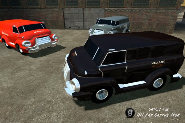 Fallout pre-war driveable vehicles