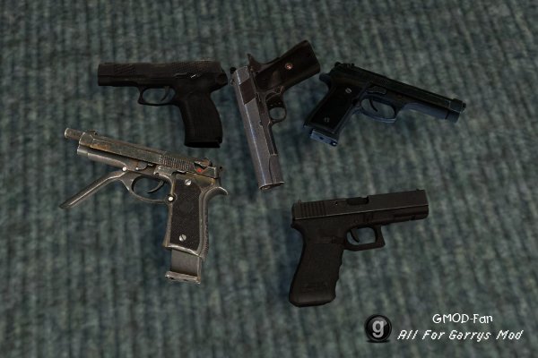 Rin's BF3 Pistols