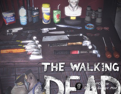 The Walking Dead Prop Pack