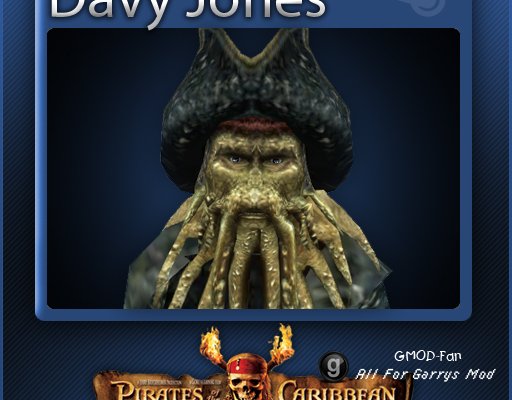 Pirates of The Caribbean: Davy Jones Playermodel