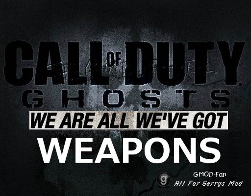 Call Of Duty: Ghosts Weapons