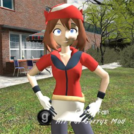 May (Pokemon) Playermodel & NPC (Haruka / Sapphire) (MMD)