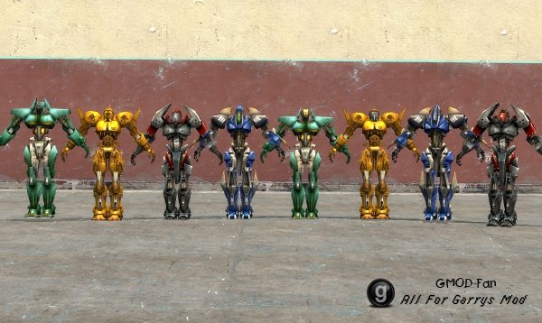 UT2004 Robots Playermodels