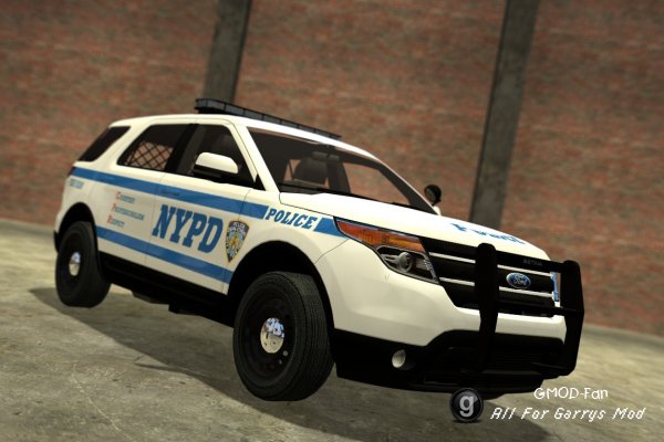 Ford Explorer NYPD Skin