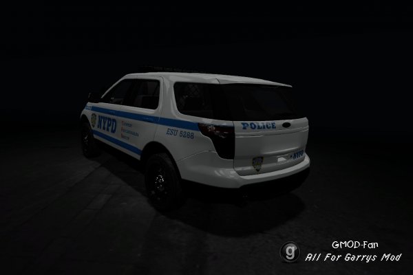 Ford Explorer NYPD Skin