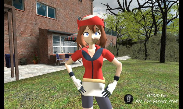May (Pokemon) Playermodel & NPC (Haruka / Sapphire) (MMD)