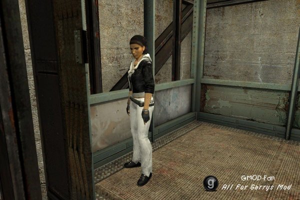 Alyx in white jeans