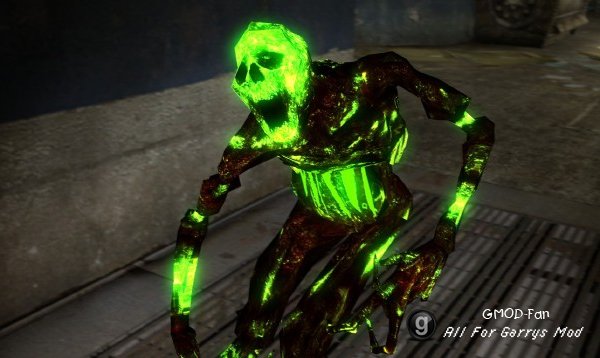 Radioactive zombie skin pack