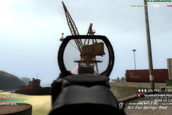 Customizable M4A1 SOPMOD