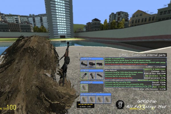 Customizable Galil
