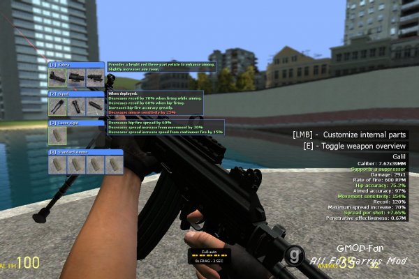 Customizable Galil