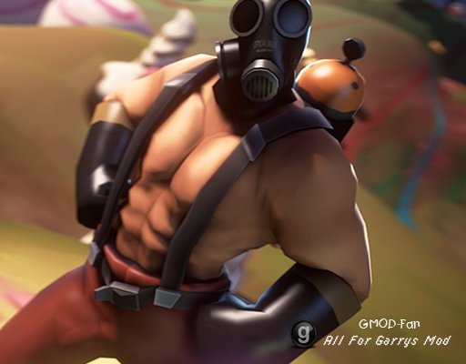 TF2 Muscly Pyro model