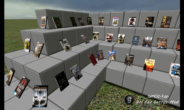 Game DVD Boxes Models