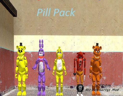 Five Nights at Freddys Pill Pack