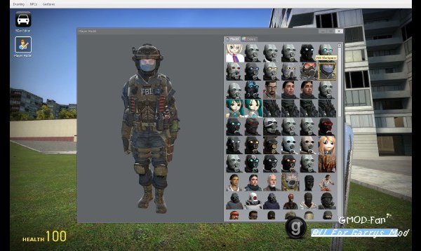 Call of Duty:Black Ops 2 - FBI(Ragdoll+PlayerModel+NPC)