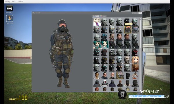 Call of Duty:Black Ops 2 - FBI(Ragdoll+PlayerModel+NPC)