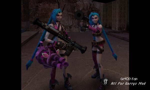 Jinx Playermodel & NPC