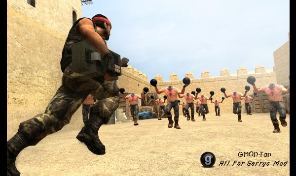 Serious Sam HD Beheaded guys