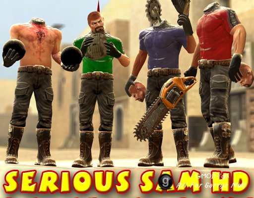 Serious Sam HD Beheaded guys