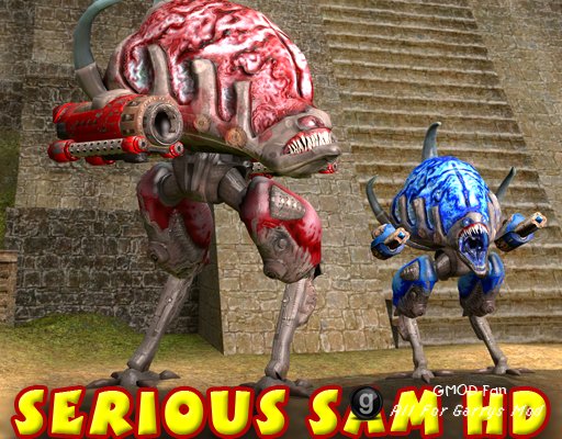 Serious Sam HD Biomechanoids