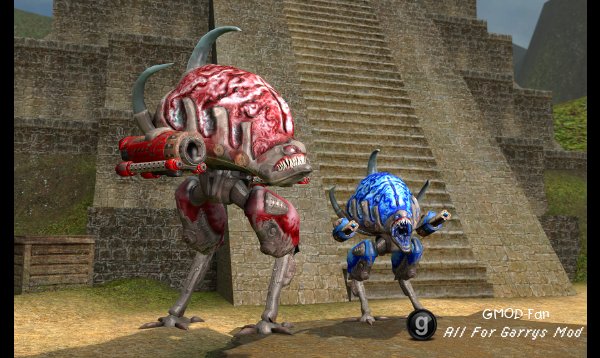 Serious Sam HD Biomechanoids
