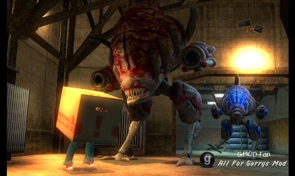 Serious Sam HD Biomechanoids