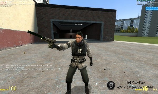 Suppressed Pistol