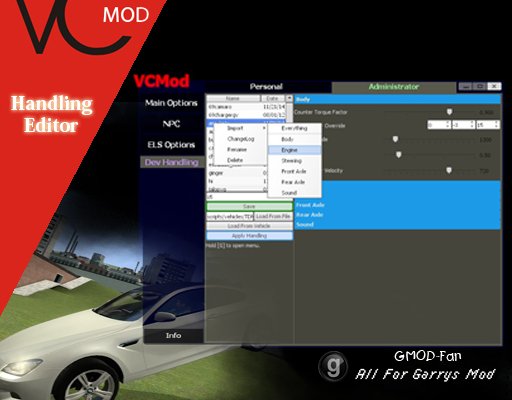 VCMod Handling Editor