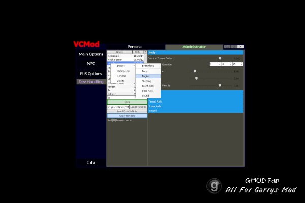 VCMod Handling Editor