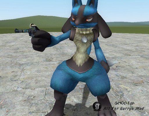 Lucario Player Model and NPC