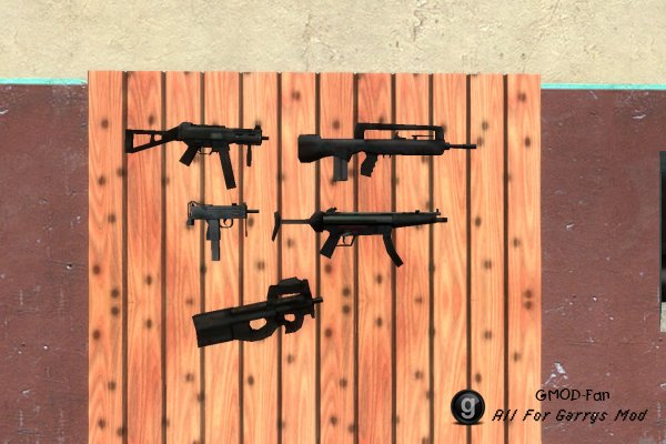 PAYDAY 2 SMG's