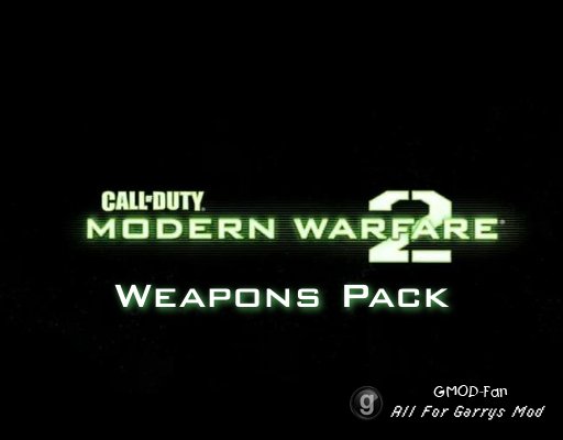 Modern Warfare 2 Weapons Pack