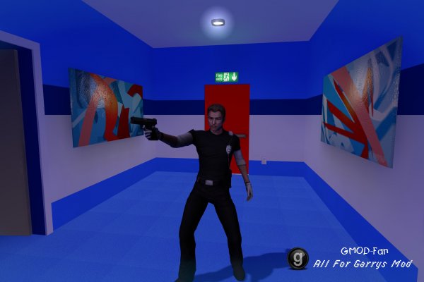 Mirrors Edge Patrol Cop PM