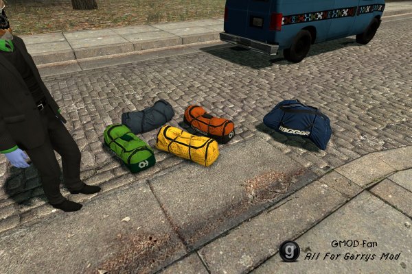 PAYDAY2 Loot & Body Bag Ragdolls