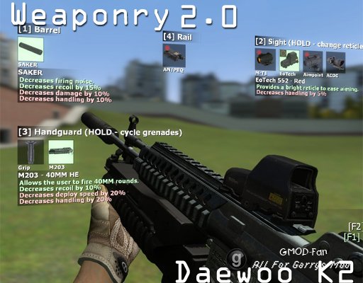 CW 2.0 l Daewoo K2 Rifle