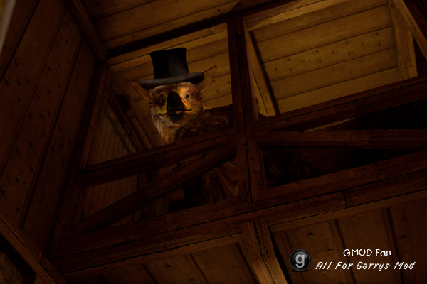 A Gryphon with a Top Hat