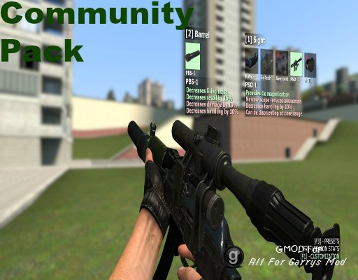 Customizable Weaponry 2.0 Community Pack