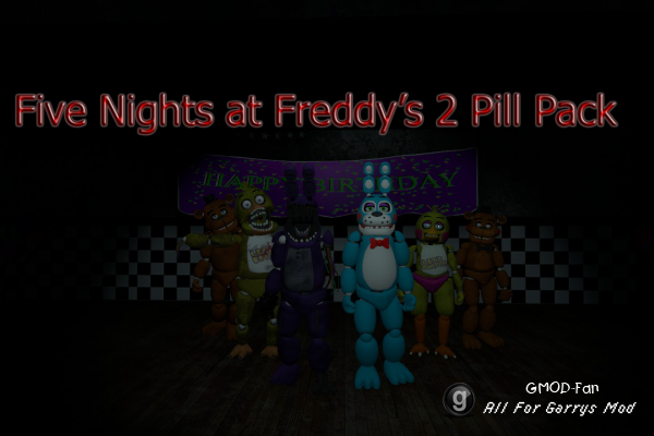 Five Nights at Freddys 2 Pill Pack [I6NIS Models]