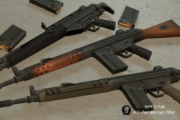 H&K G3 pack PROPS