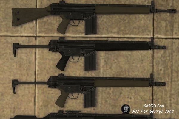 H&K G3 pack PROPS
