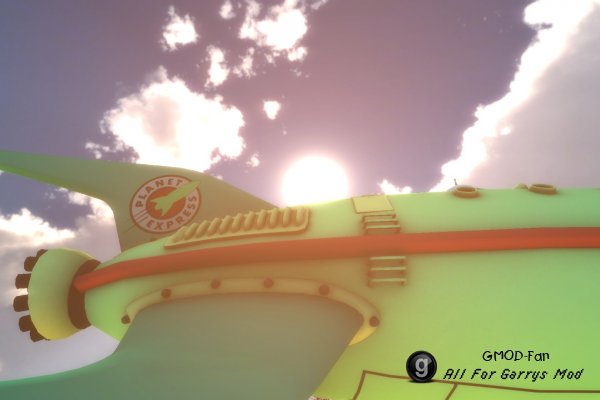 Futurama Planet Express Ship